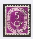 Sellos del Mundo : Europa : Alemania : REPUBLICA FEDERAL. 1ª Serie básica. Corneta postal.