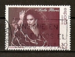 Stamps Spain -  Personajes Populares - lola Flores.