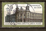 Stamps Germany -  Museo Postal de la DDR en Berlín.