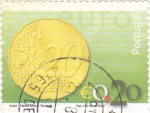 Sellos de Europa - Portugal -  Moneda de  0,20 €