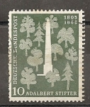 Sellos de Europa - Alemania -  150 Aniversario del nacimiento del literato Adalbert Stifer (1805-1868)