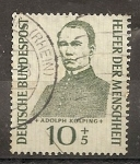 Stamps : Europe : Germany :  Benefactores de la humanidad. Adolf Kolping
