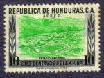 Stamps : America : Honduras :  estadio nacional