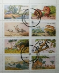 Stamps : Asia : India :  " Sellos que no son Sellos ". Animales Salvajes.