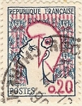 Stamps France -  Republique française postes