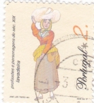 Stamps Portugal -  lavandera