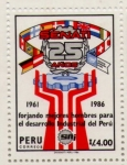 Stamps : America : Peru :  Senati