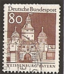Sellos de Europa - Alemania -  Edificios históricos. 