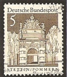 Stamps : Europe : Germany :  Edificios históricos. 