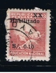 Stamps Peru -  Educación Nacional  Habilitado