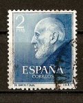 Stamps Spain -  Santiago Ramon y Cajal.