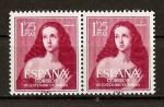 Stamps Spain -  III Centenario de Ribera.