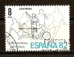 Stamps Spain -  Campeonato Mundial de Futbol España 82.