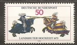Stamps Germany -  5º centenario de las bodas de Landshut.