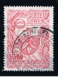 Stamps : America : Peru :  Tumbes, primera zona productora de tabaco nacional.