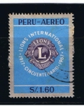 Stamps : America : Peru :  Lions Internacional.  Cincuentenario  1917-1967