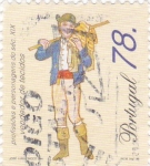 Stamps Portugal -  vendedor de tejidos