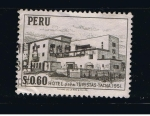 Stamps : America : Peru :  Hotel para turistas  Tacna 1951