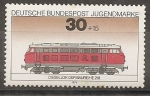 Sellos de Europa - Alemania -  Pro Juventud. Locomotoras.