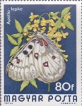 Sellos de Europa - Hungr�a -  mariposas