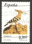 Stamps Spain -  4300 - pájaro abubilla