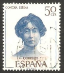 Sellos de Europa - Espa�a -  1990 - Concha Espina, escritora