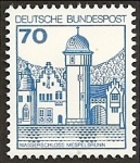Stamps Germany -  Castillos de Alemania