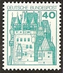 Stamps Germany -  Castillos de Alemania