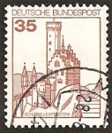 Stamps Germany -  Castillos de Alemania
