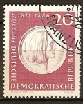 Sellos de Europa - Alemania -  150a nacimiento Aniv de Franz Liszt-DDR.