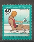 Stamps Germany -  Pro Juventud. Entrenamiento de jovenes para los juegos olímpicos.