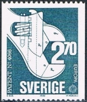 Stamps Sweden -  EUROPA 1983. INVENCIÓN DE LA LLAVE UNIVERSAL, 1892. Y&T Nº 1220