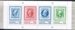 Stamps Sweden -  CARNET STOCKHOLMIA 86 (1ER GRUPO). EXPOSICIÓN FILATÉLICA INTERNACIONAL. Y&T Nº 1221-24