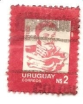 Sellos de America - Uruguay -  procer