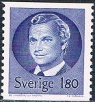 Stamps Sweden -  SERIE BÁSICA. REY CARLOS XVI GUSTAVO Y&T Nº 1225