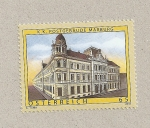 Stamps Austria -  Edificio de correos de Marburg