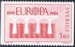 Stamps Sweden -  EUROPA 1984. Y&T Nº 1252