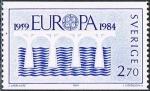 Sellos de Europa - Suecia -  EUROPA 1984. Y&T Nº 1253