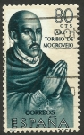 Stamps Spain -  Forjadores de América. Toribio de Mongrovejo