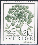Stamps Sweden -  EL MUNDO SUECO DE LA MONTAÑA. ANGÉLICA (ANGELICA ARCHANGELICA). Y&T Nº 1258