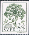 Sellos del Mundo : Europa : Suecia : EL MUNDO SUECO DE LA MONTAÑA. ANGÉLICA (ANGELICA ARCHANGELICA). Y&T Nº 1258