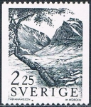 Stamps Sweden -  EL MUNDO SUECO DE LA MONTAÑA. ABEDUL (BETULA TORTOSA). Y&T Nº 1259