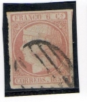 Stamps Europe - Spain -  Isabel II (1852)