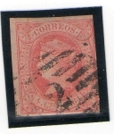 Stamps : Europe : Spain :  Isabel II (1864)