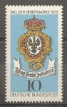 Sellos de Europa - Alemania -  Día del sello. Enseña de la casa de posta real de Prusia en 1776.