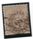 Stamps Spain -  Comunicación (1874)