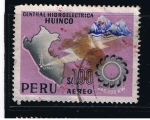 Sellos de America - Per -  Central hidroeléctrica Huinco  240.000 KW.