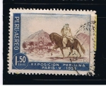 Stamps Peru -  Exposición Peruana París  V 1958