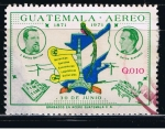 Stamps Guatemala -  J. Rufino Barrios  -  M. García Granados 1871 - 1971