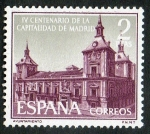 Stamps Spain -  1390-  IV centenario de la capitalidad de Madrid. Casa de la Villa.